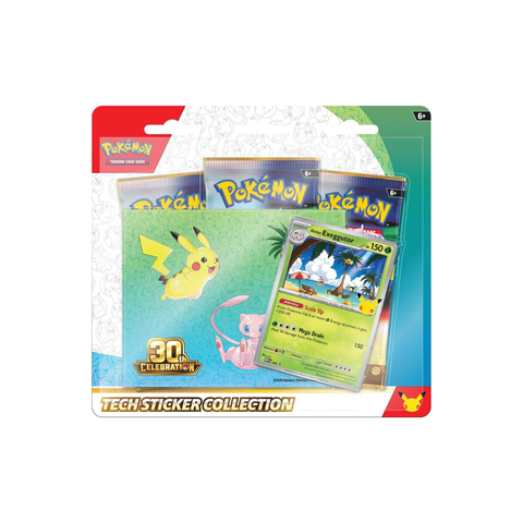 Pokemon: 30th Celebration Tech Sticker Collection [Alolan Exeggutor]