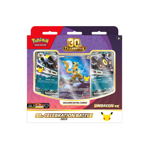 Pokemon: 30th Celebration Battle Deck [Umbreon ex]