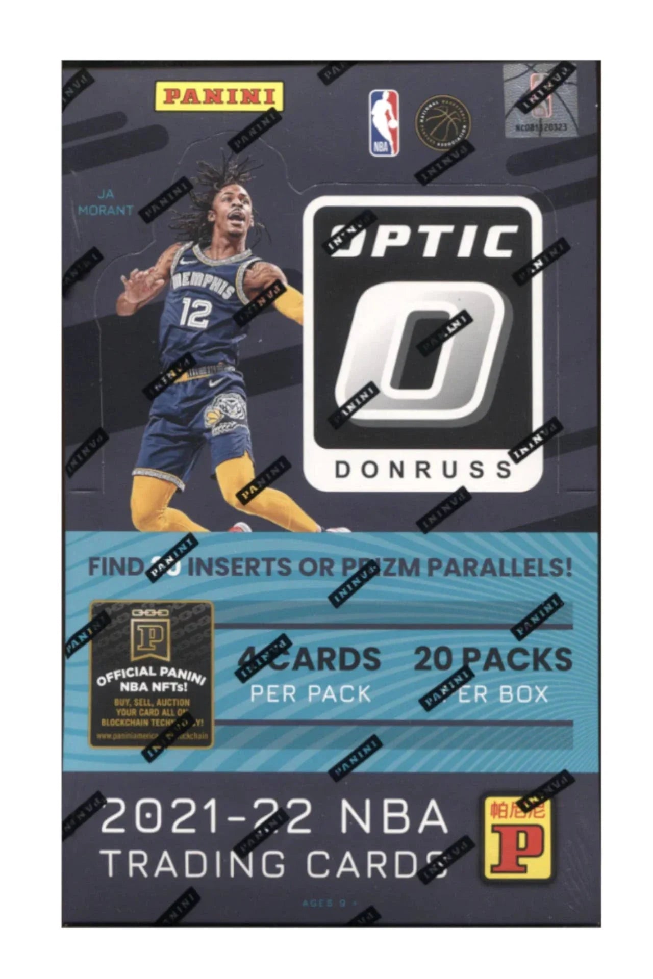 FOX -2021-22 Panini Donruss Optic Basketball Asia Tmall Box