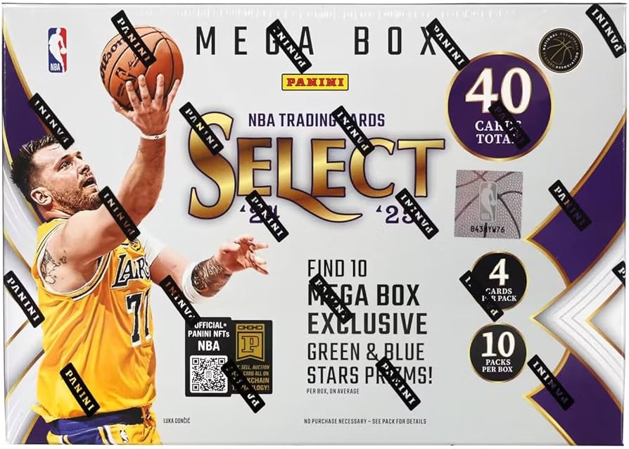 FOX -2024-25 Panini Select Basketball Hobby Mega Box