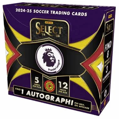 FOX -2024-25 Panini Select Premier League EPL Soccer International Hobby Box