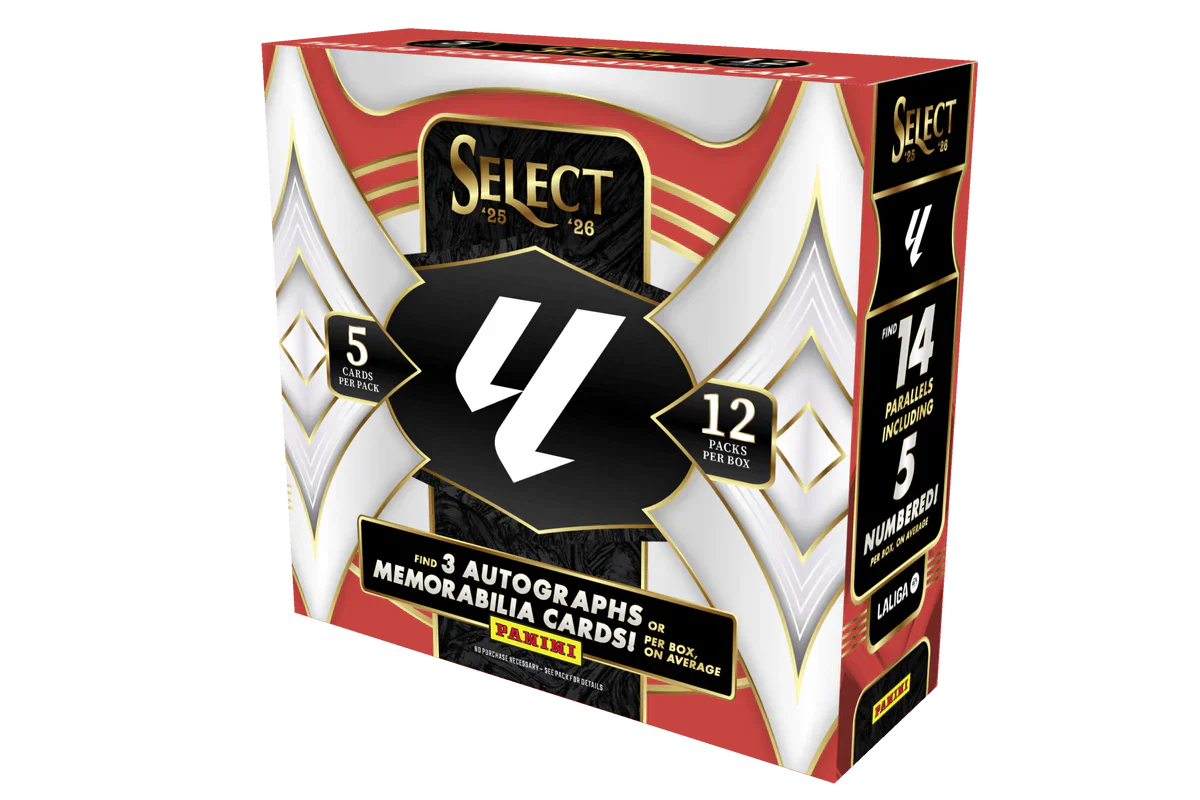 FOX -2025-26 Panini Select La Liga Soccer Hobby Box