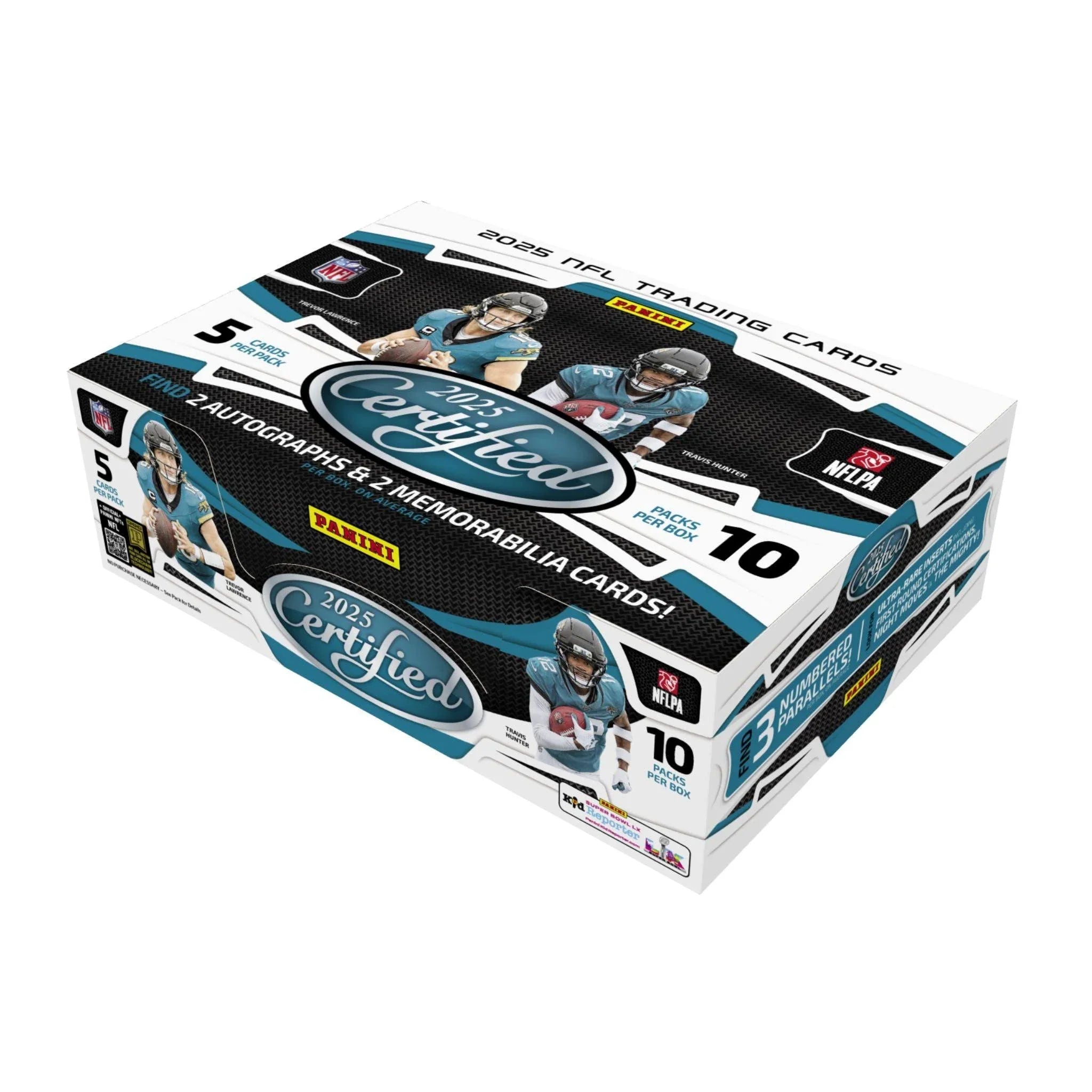 FOX -2025 Panini Certified Football Hobby Box