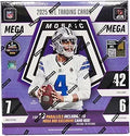 FOX -2025 Panini Mosaic Football Hobby Mega Box