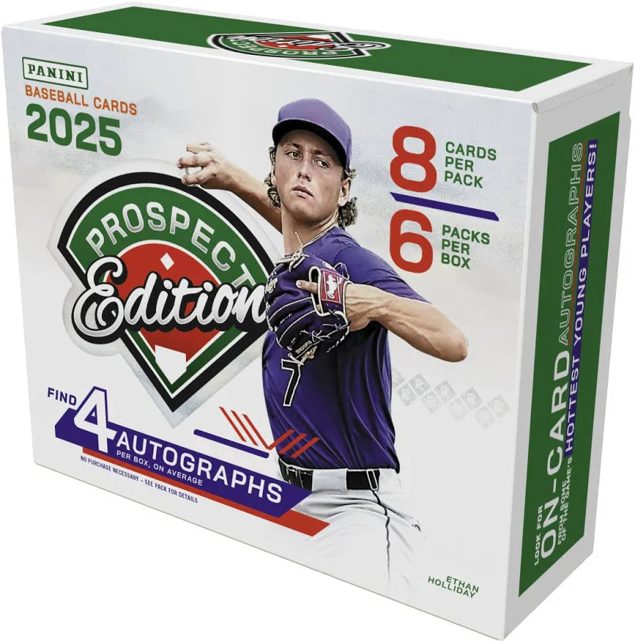 FOX -2025 Panini Prospect Edition Baseball Hobby Box