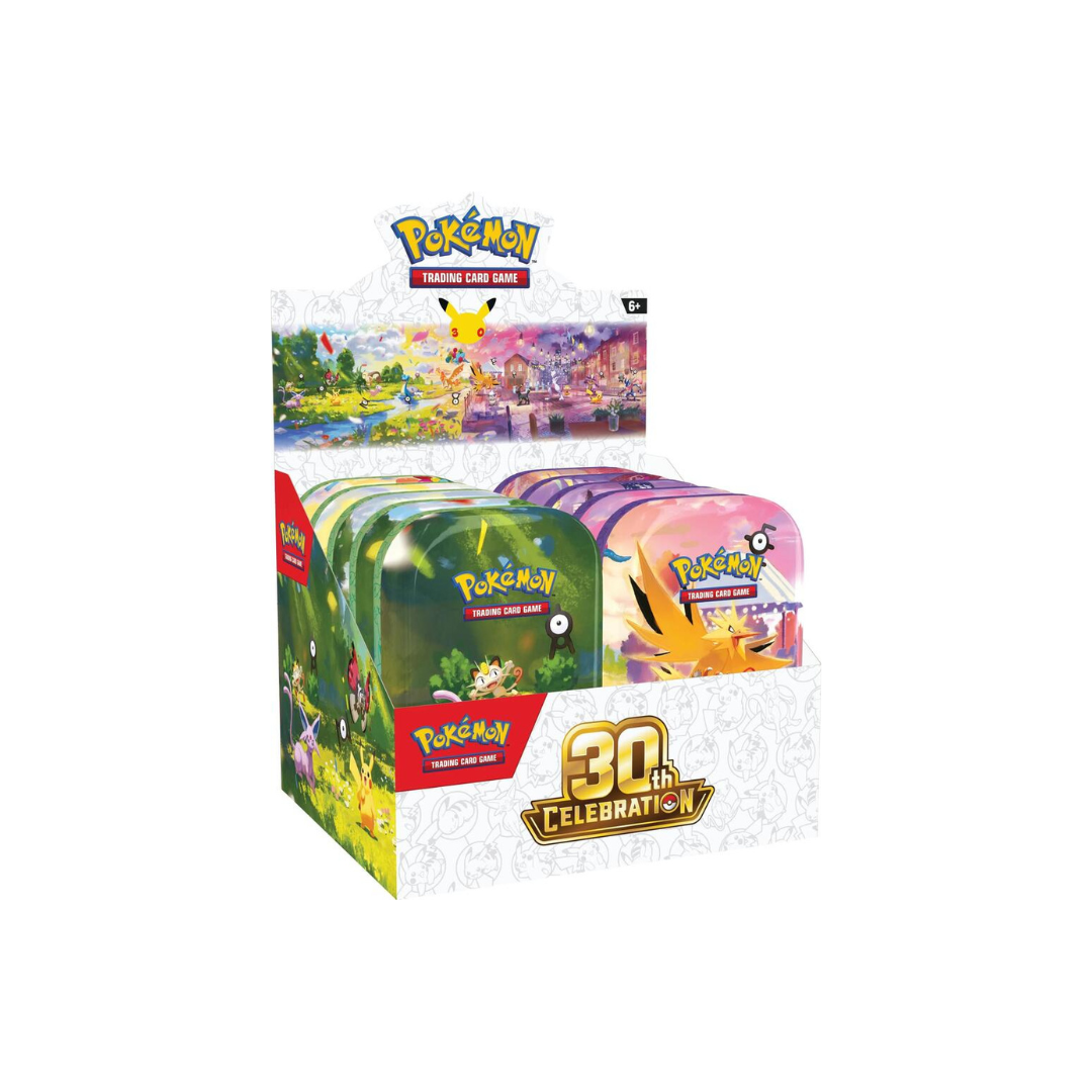 FOX -Pokemon: 30th Celebration Mini Tin Display