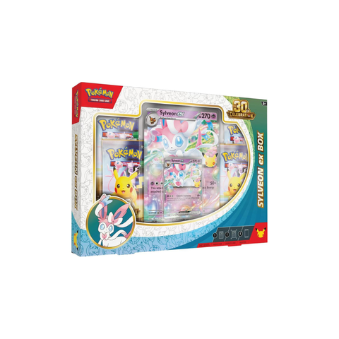 Pokemon: 30th Celebration Sylveon ex Box