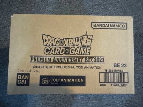 Dragon Ball Super: Premium Anniversary Box 2023 BE23 (Sealed Case, 4 Box)