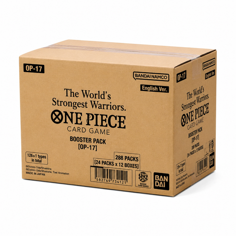 One Piece: The World's Strongest Warriors Booster Box Case (OP17)