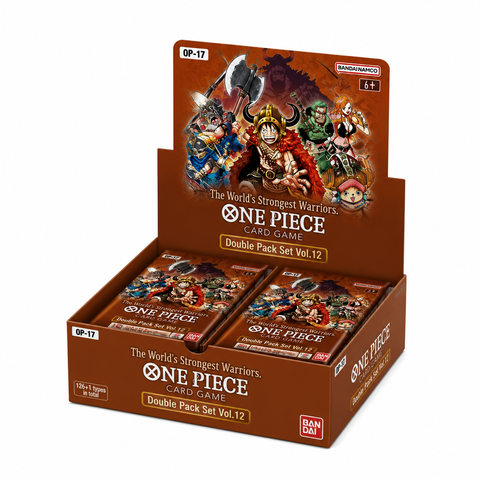 One Piece: Double Pack Set Vol. 12 Display (OP17)