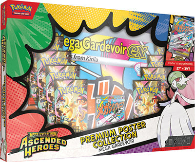 FOX -Pokemon: Mega Evolution 2.5 - Ascended Heroes Premium Poster Collection