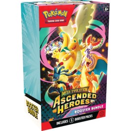 FOX -Pokemon: Mega Evolution 2.5 - Ascended Heroes Booster Bundle (PRE-ORDER)