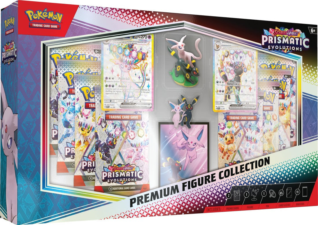 FOX -Pokemon: Scarlet & Violet 8.5 - Prismatic Evolutions Premium Figure Collection
